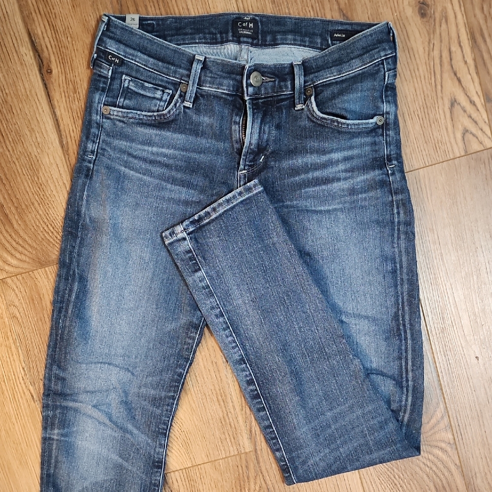 Citizens Of Humanity Arielle Mid Rise Slim Jeans